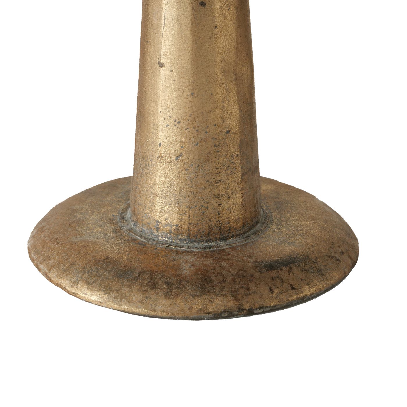 Prachtige goudkleurige metalen kerstboom M - Afbeelding 3